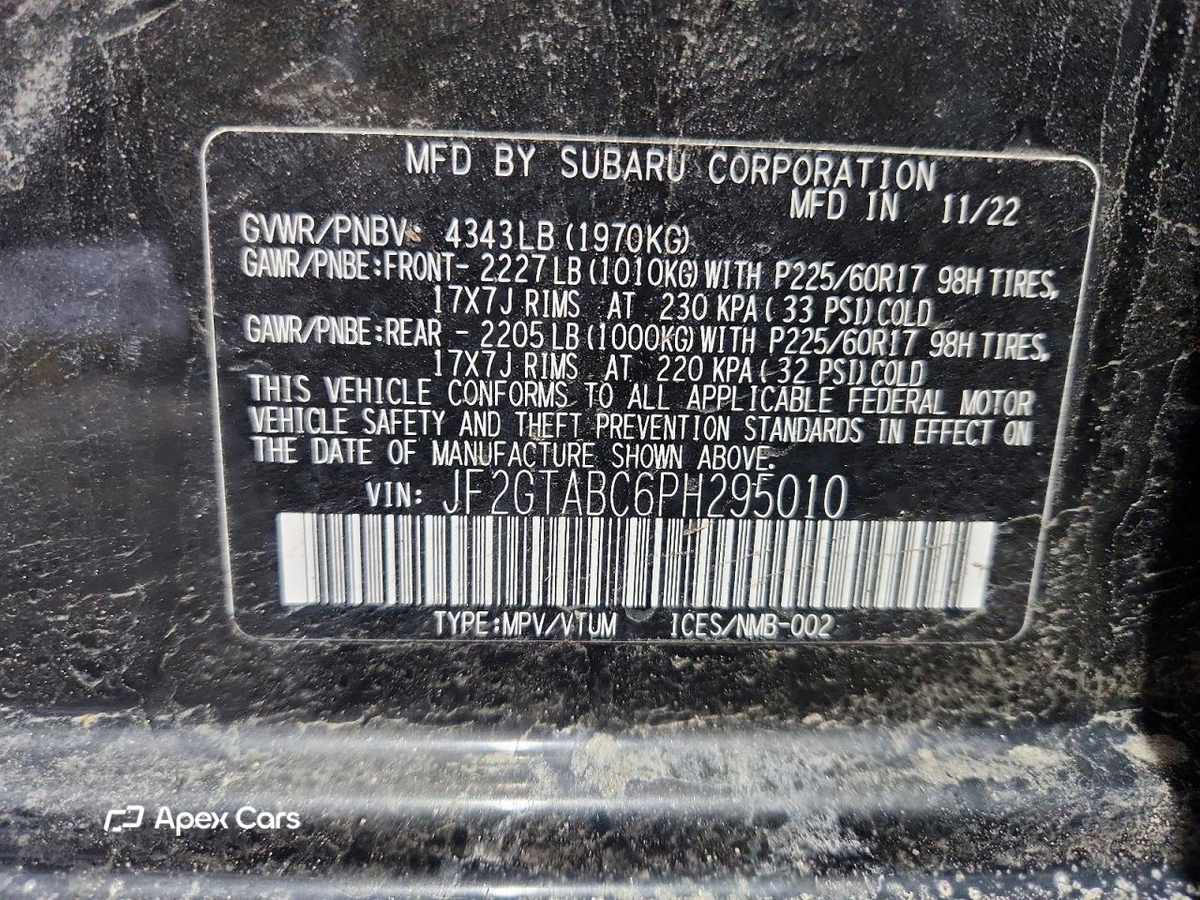 Subaru XV 2023