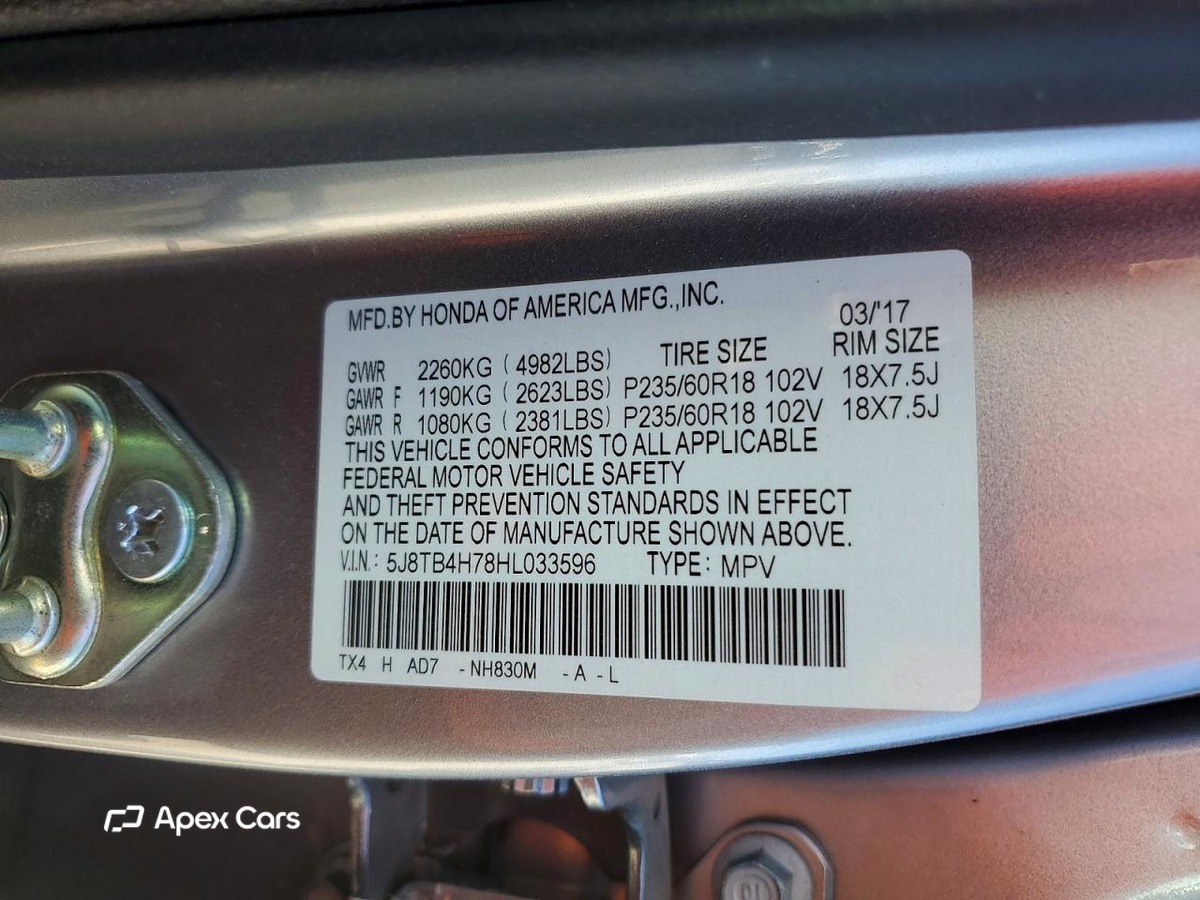 Acura RDX 2017