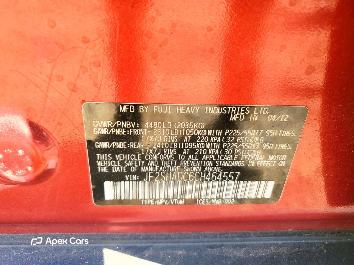 Subaru Forester 2012