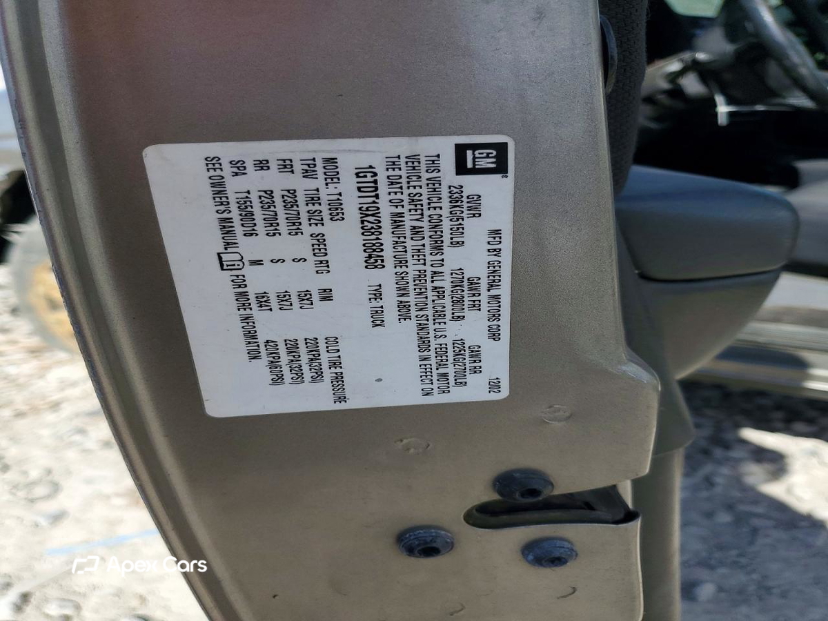 GMC Sonoma 2003