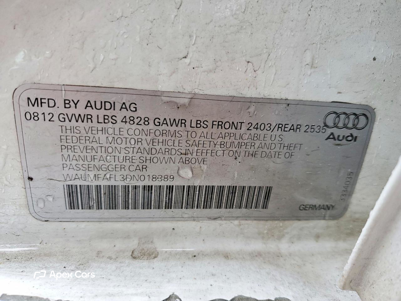 Audi A4 2013
