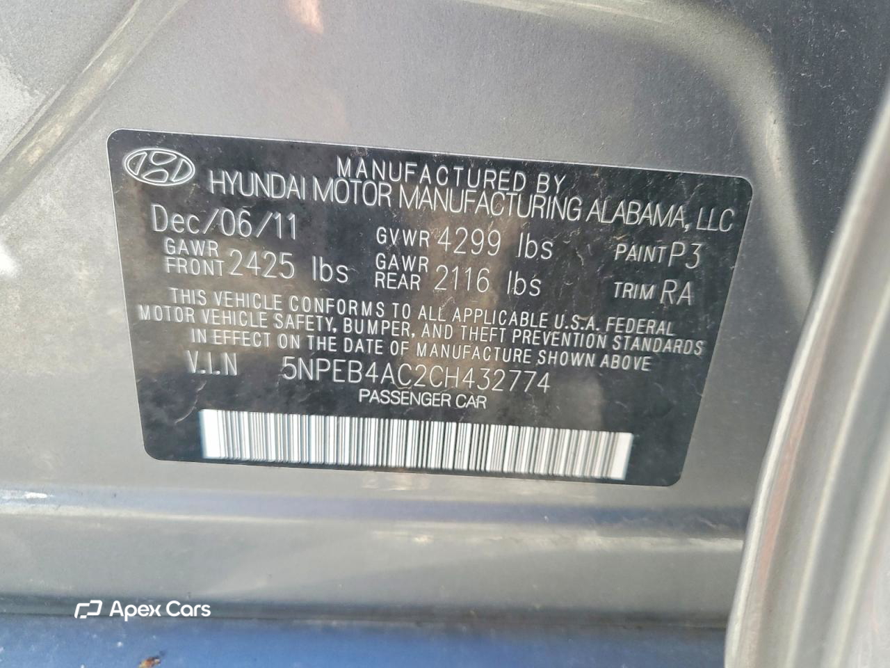 Hyundai Sonata 2012