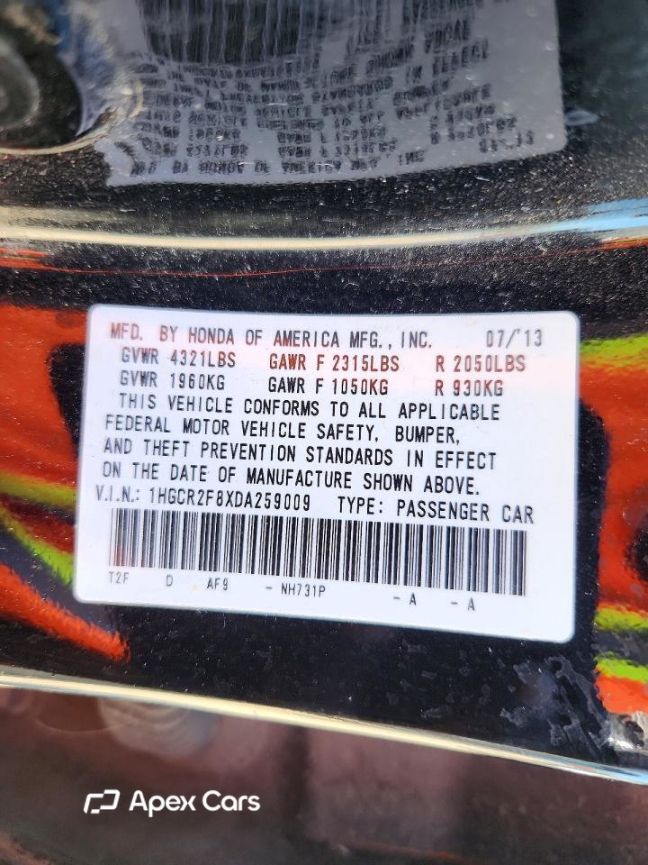 Honda Accord 2013