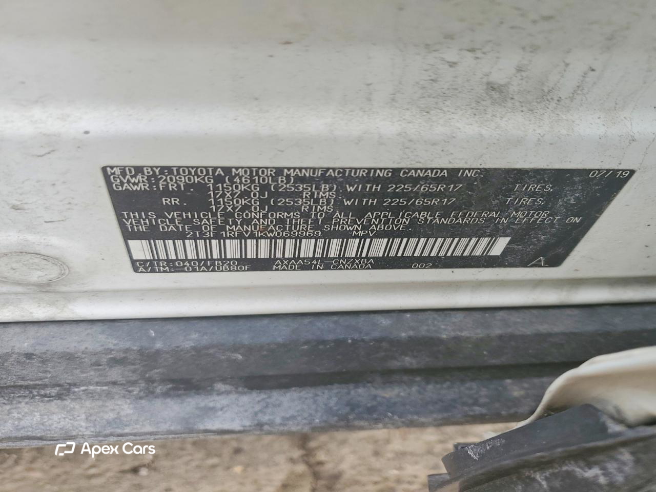 Toyota RAV 4 2019