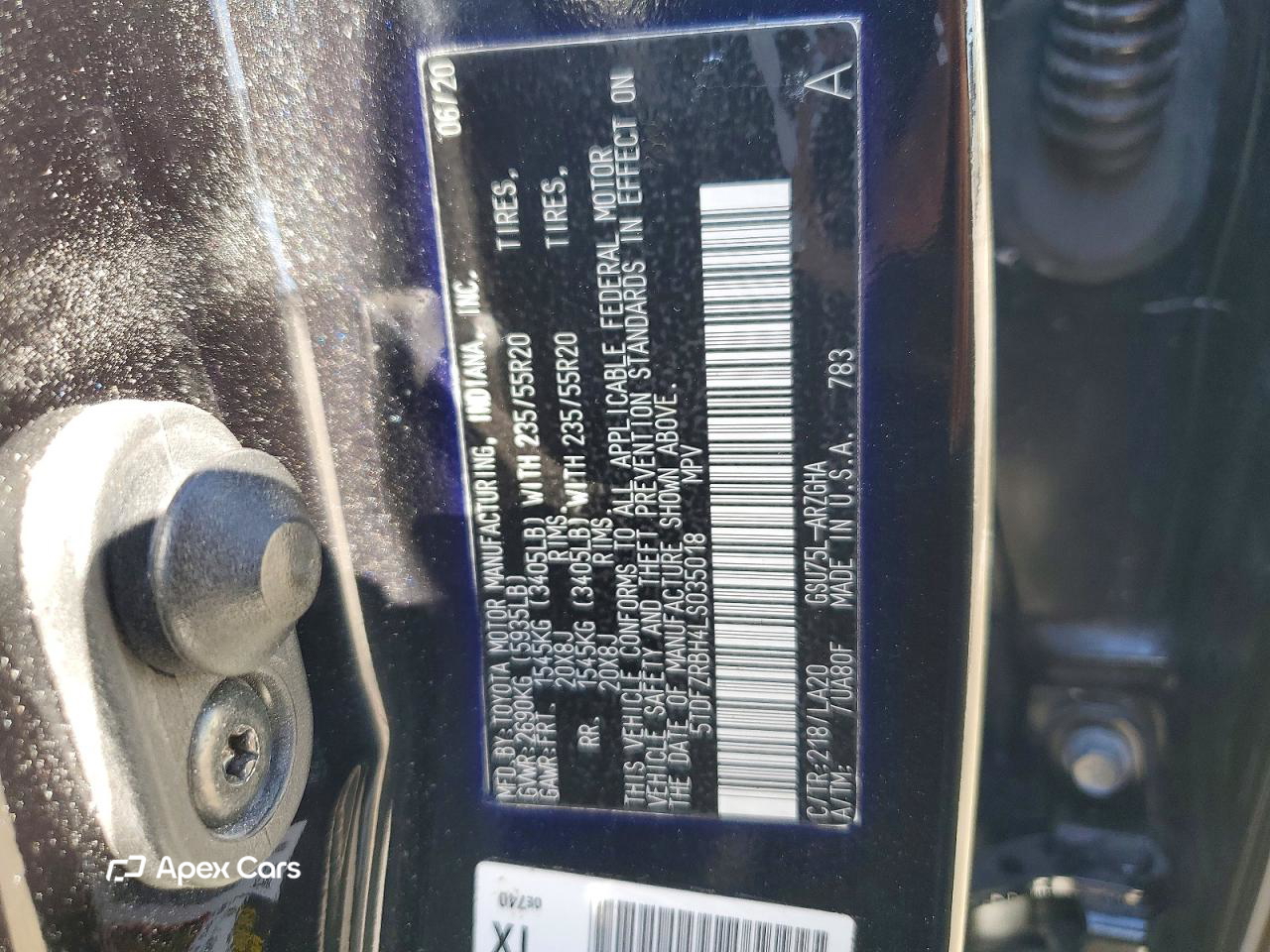Toyota Highlander 2020