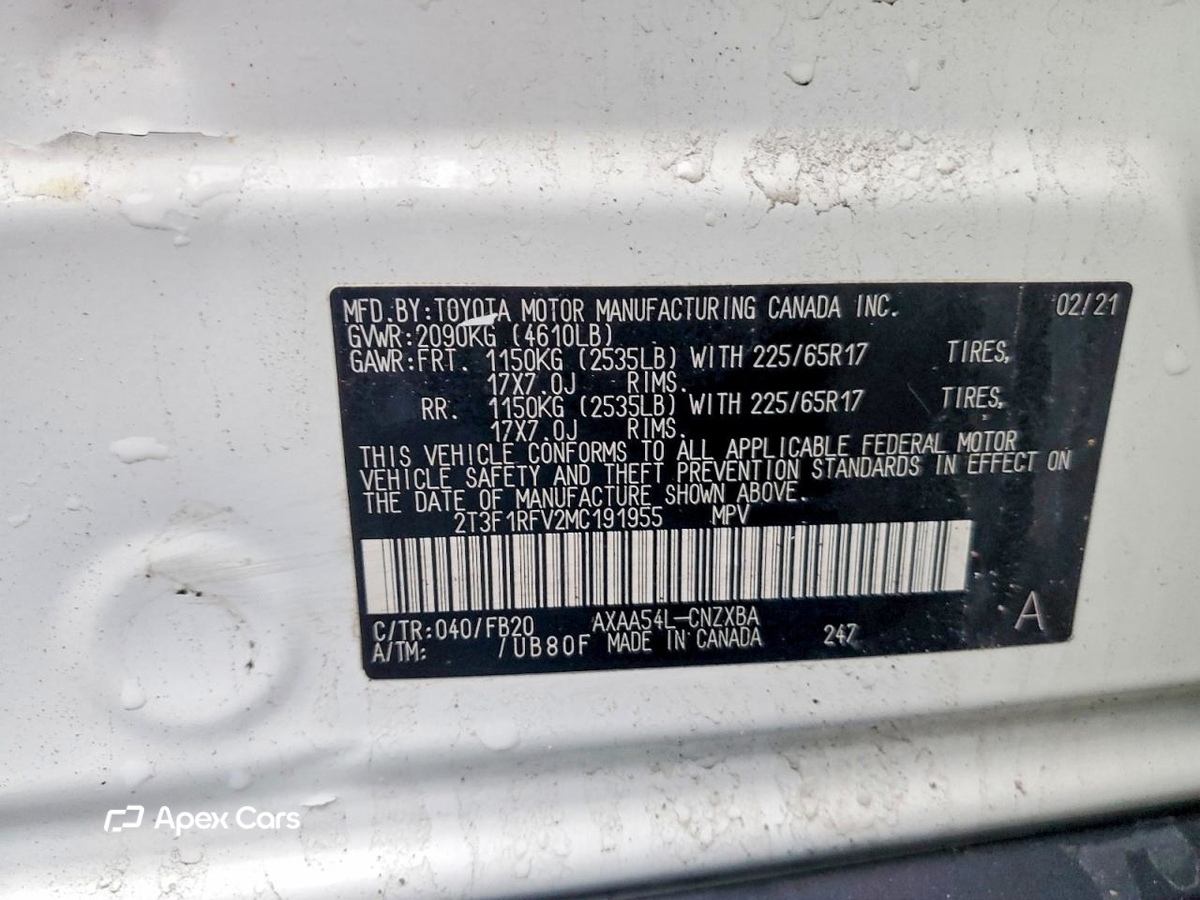 Toyota RAV 4 2021