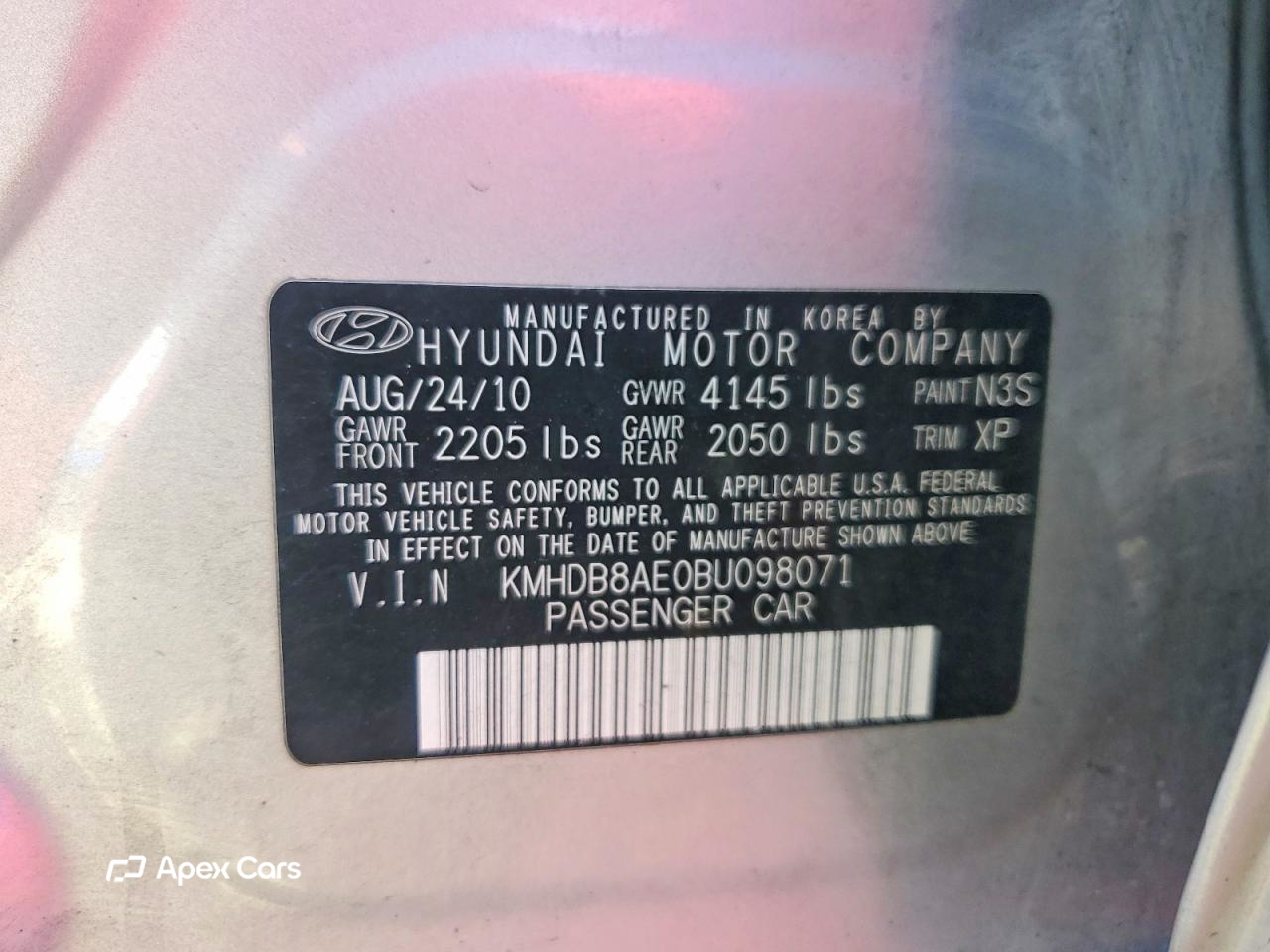 Hyundai Elantra 2011