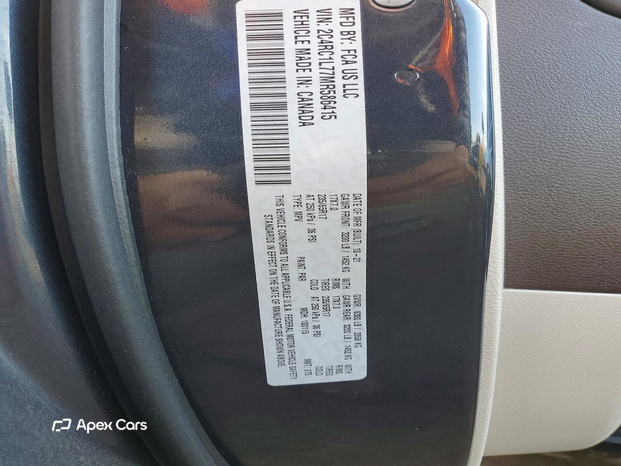 Chrysler Pacifica 2021