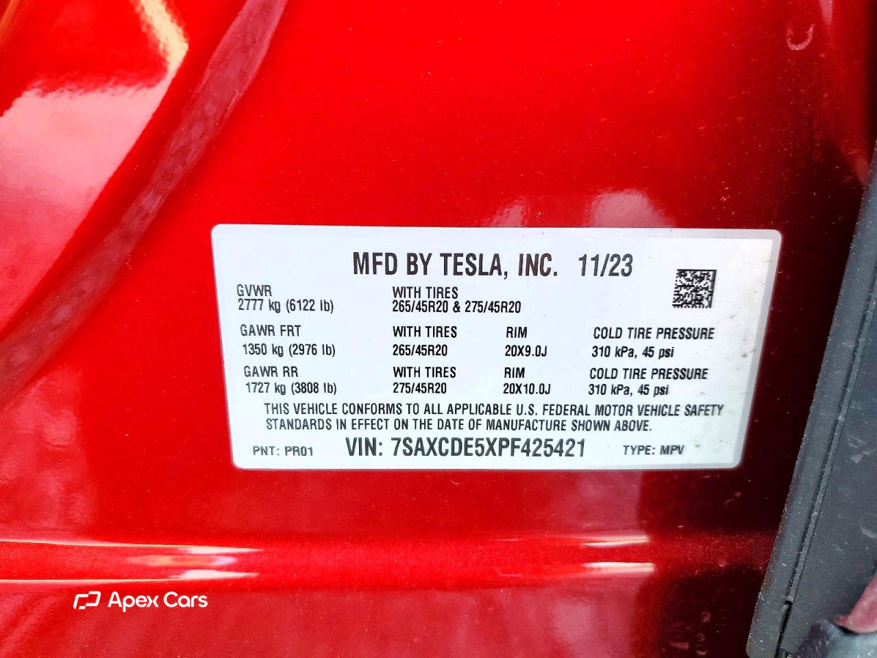 Tesla Model X 2023