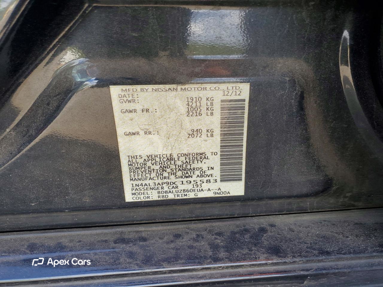Nissan Altima 2013