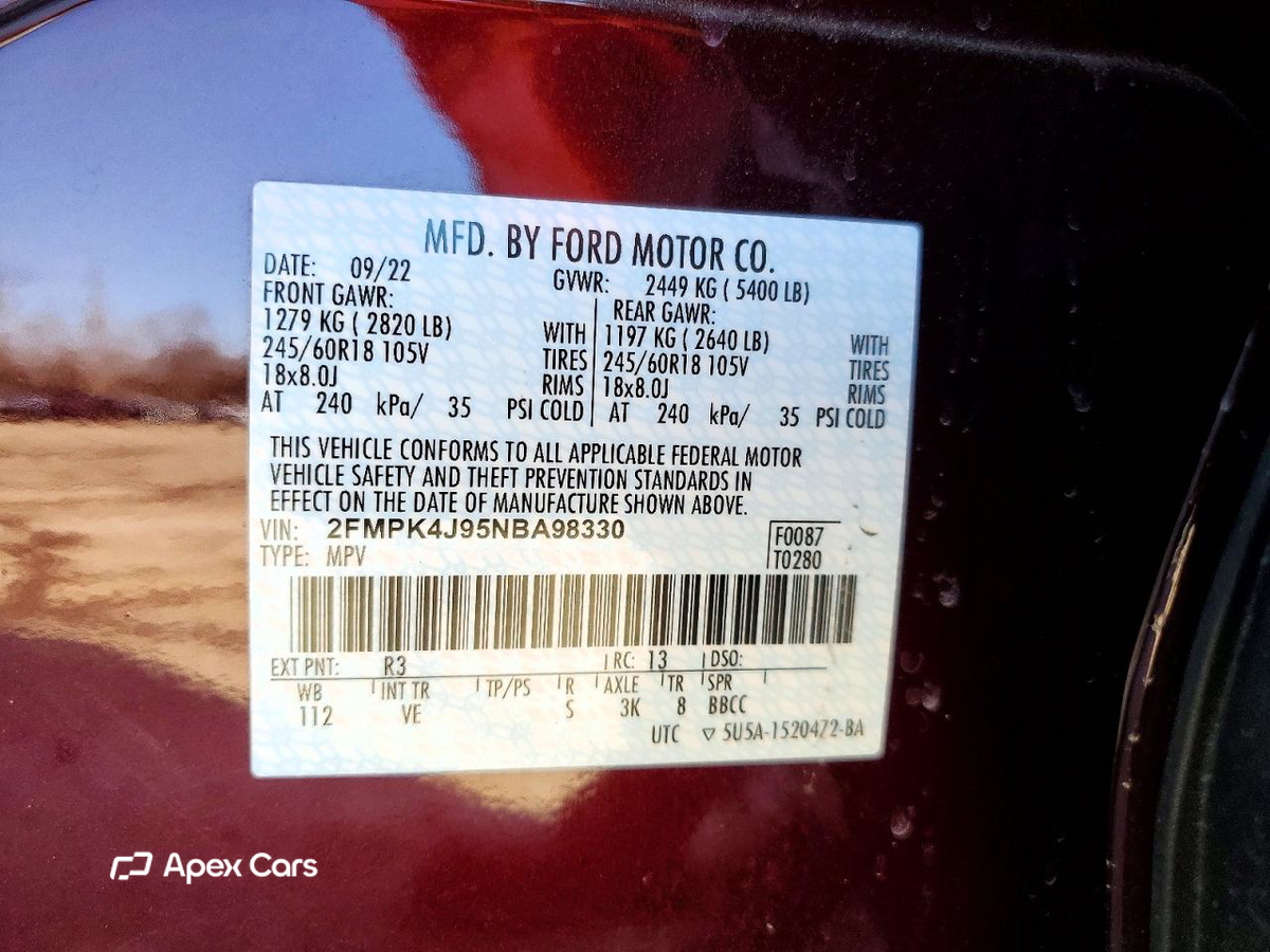 Ford Edge 2022