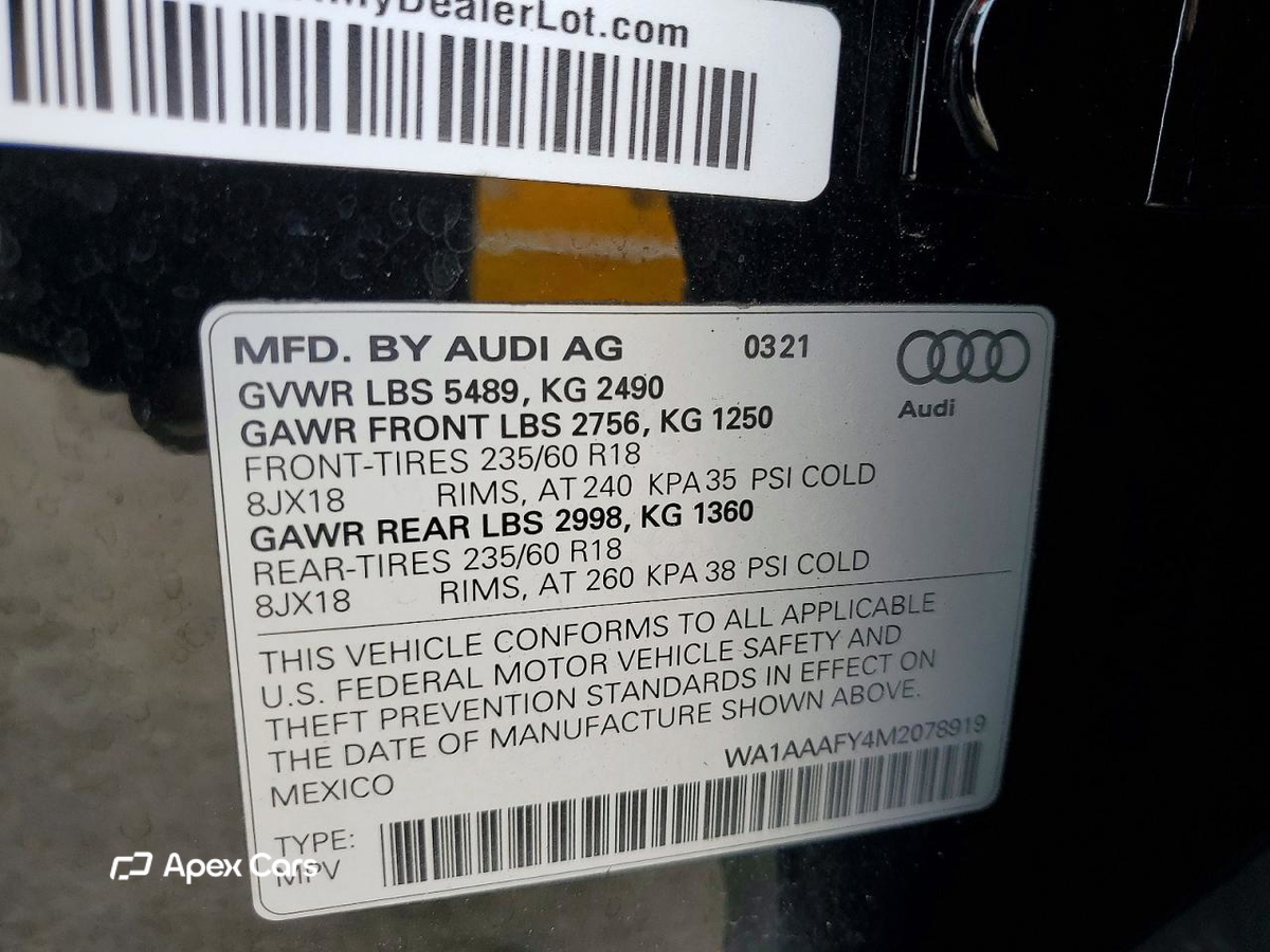 Audi Q5 2021