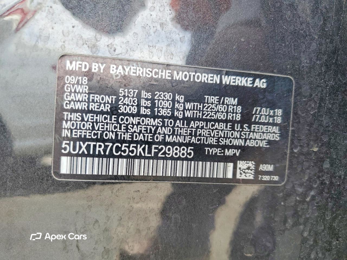 BMW X3 2019