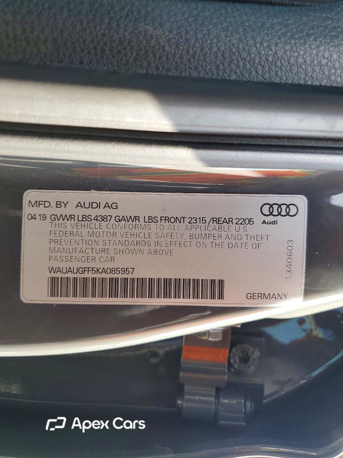 Audi A3 2019