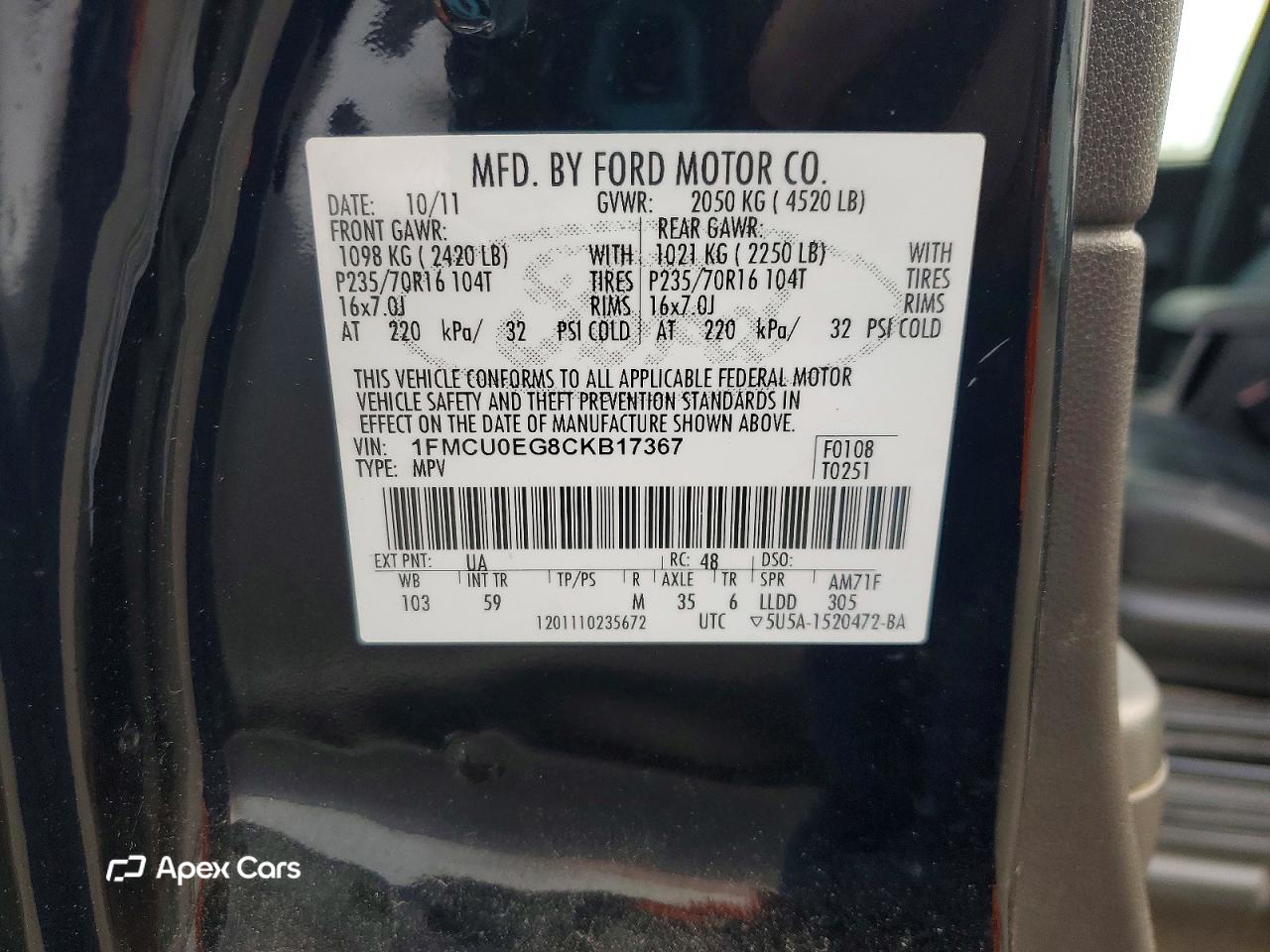 Ford Escape 2012