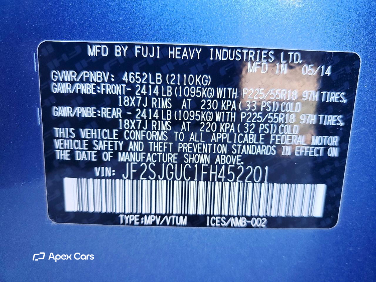 Subaru Forester 2015