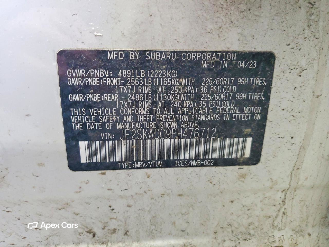 Subaru Forester 2023