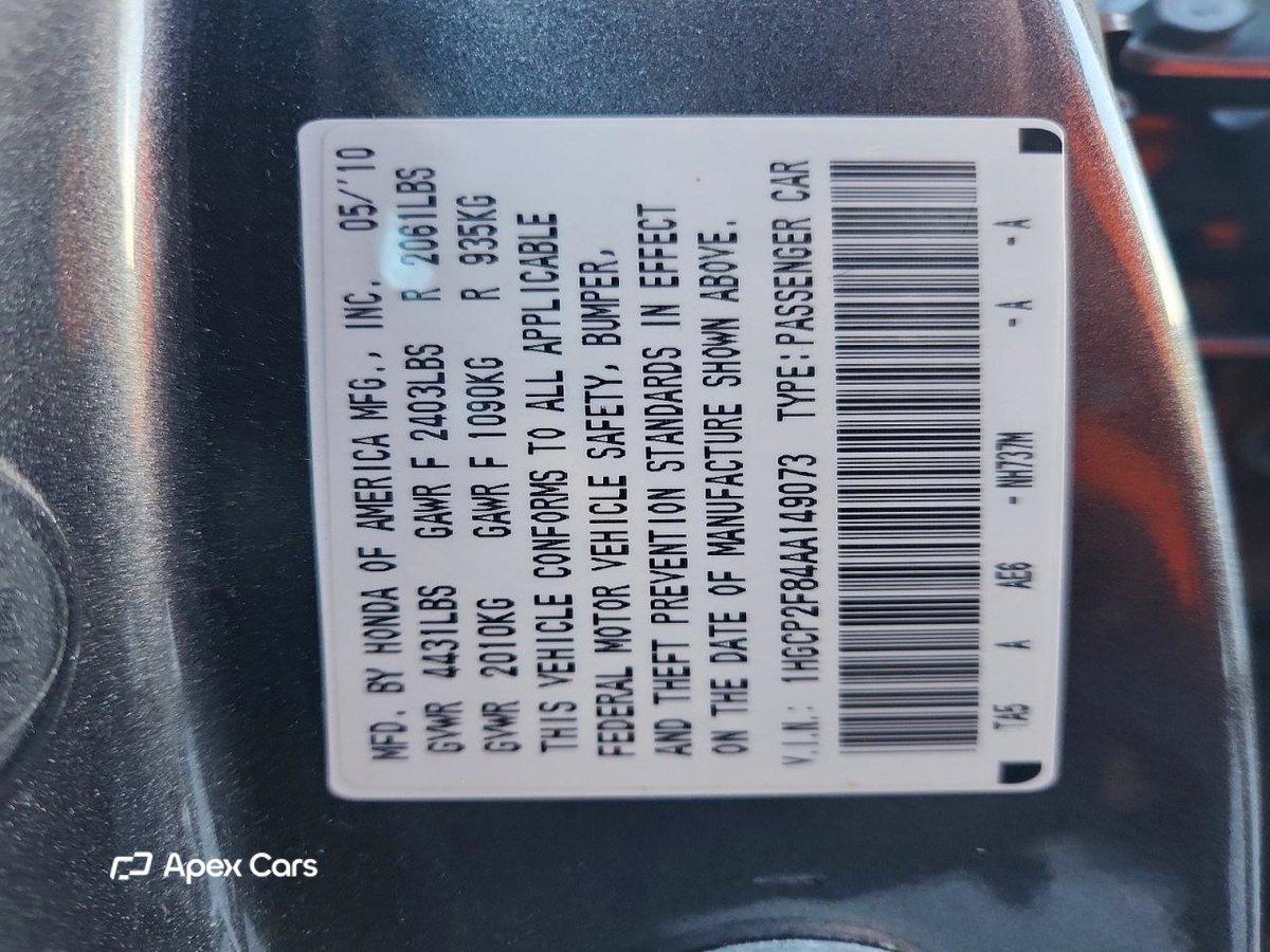 Honda Accord 2010