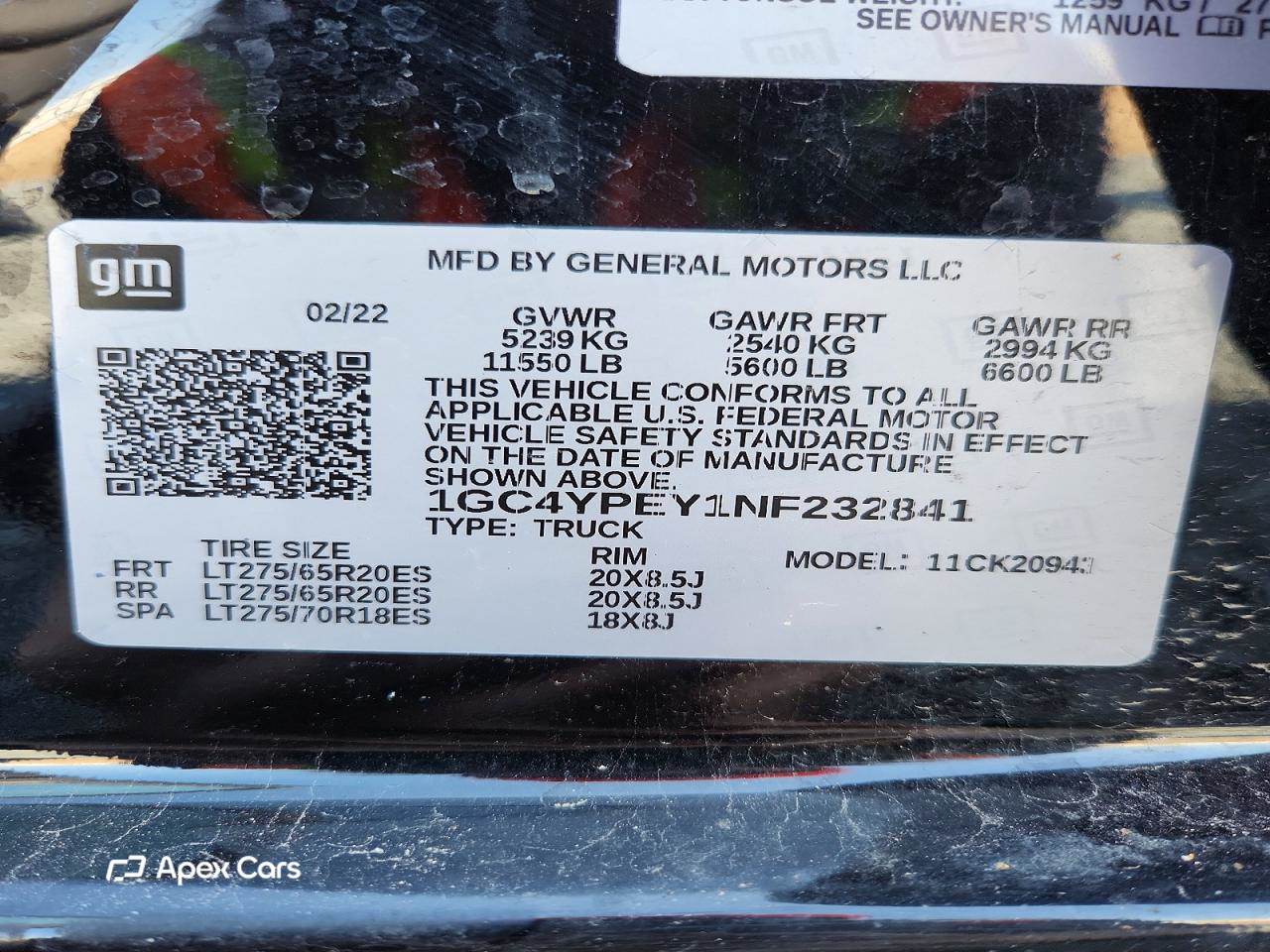 Chevrolet Silverado 2022