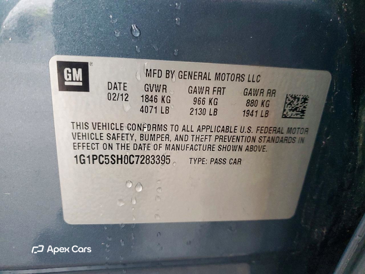 Chevrolet Cruze 2012