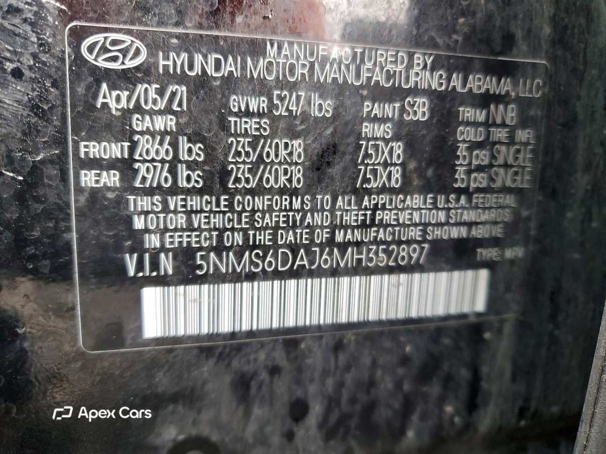 Hyundai Santa Fe 2021