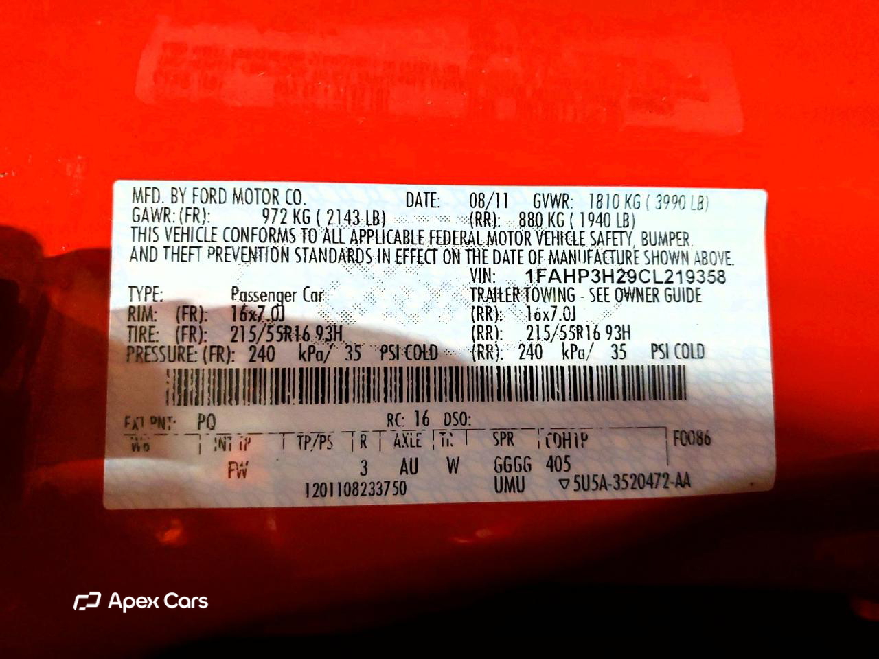 Ford Focus 2012