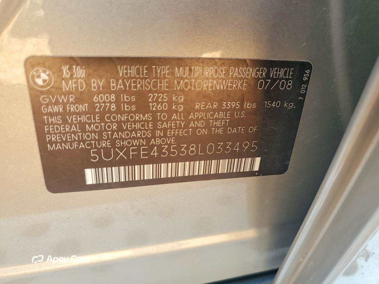 BMW X5 2008