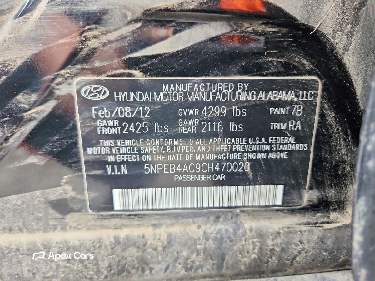 Hyundai Sonata 2012