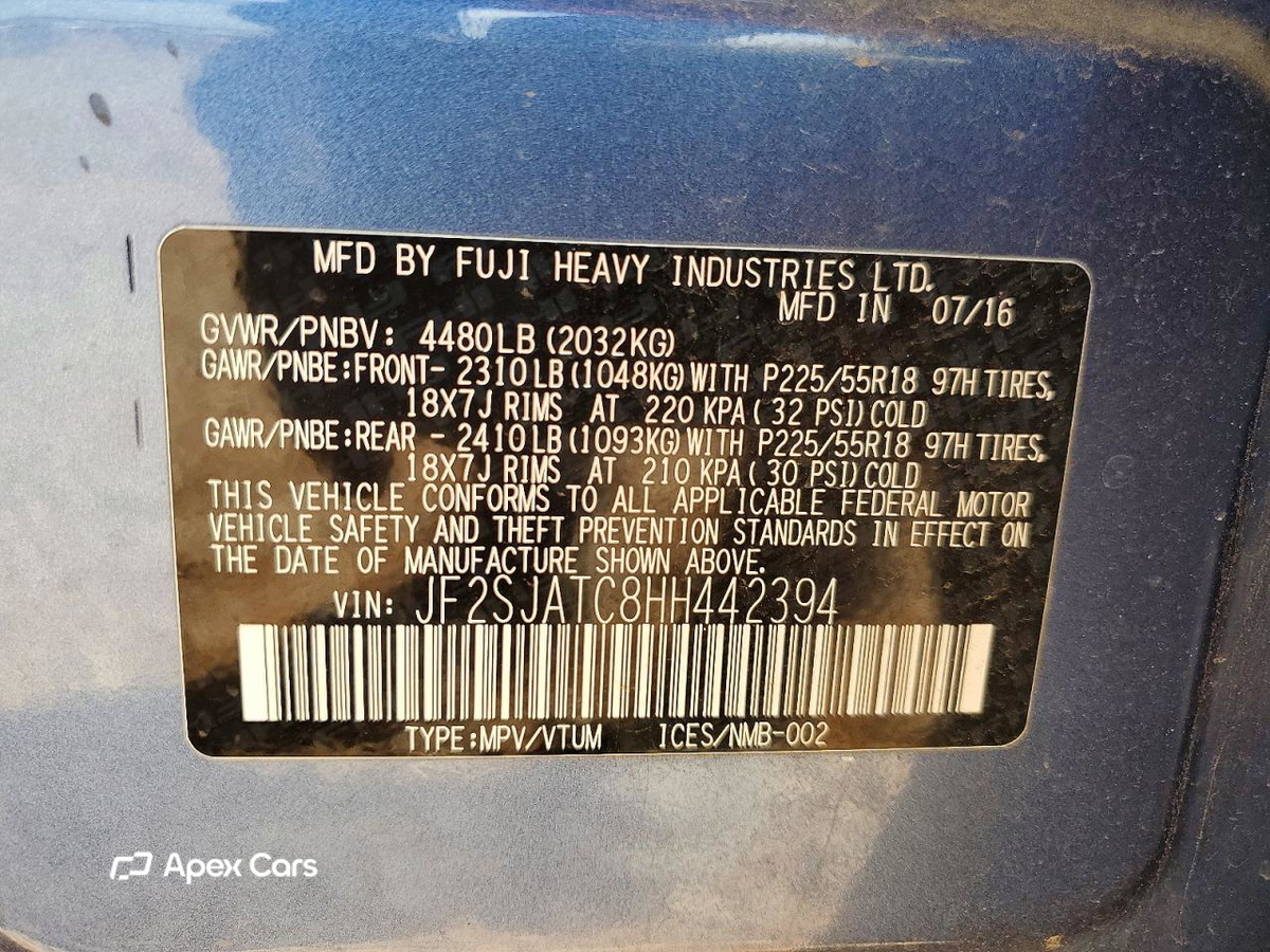 Subaru Forester 2017