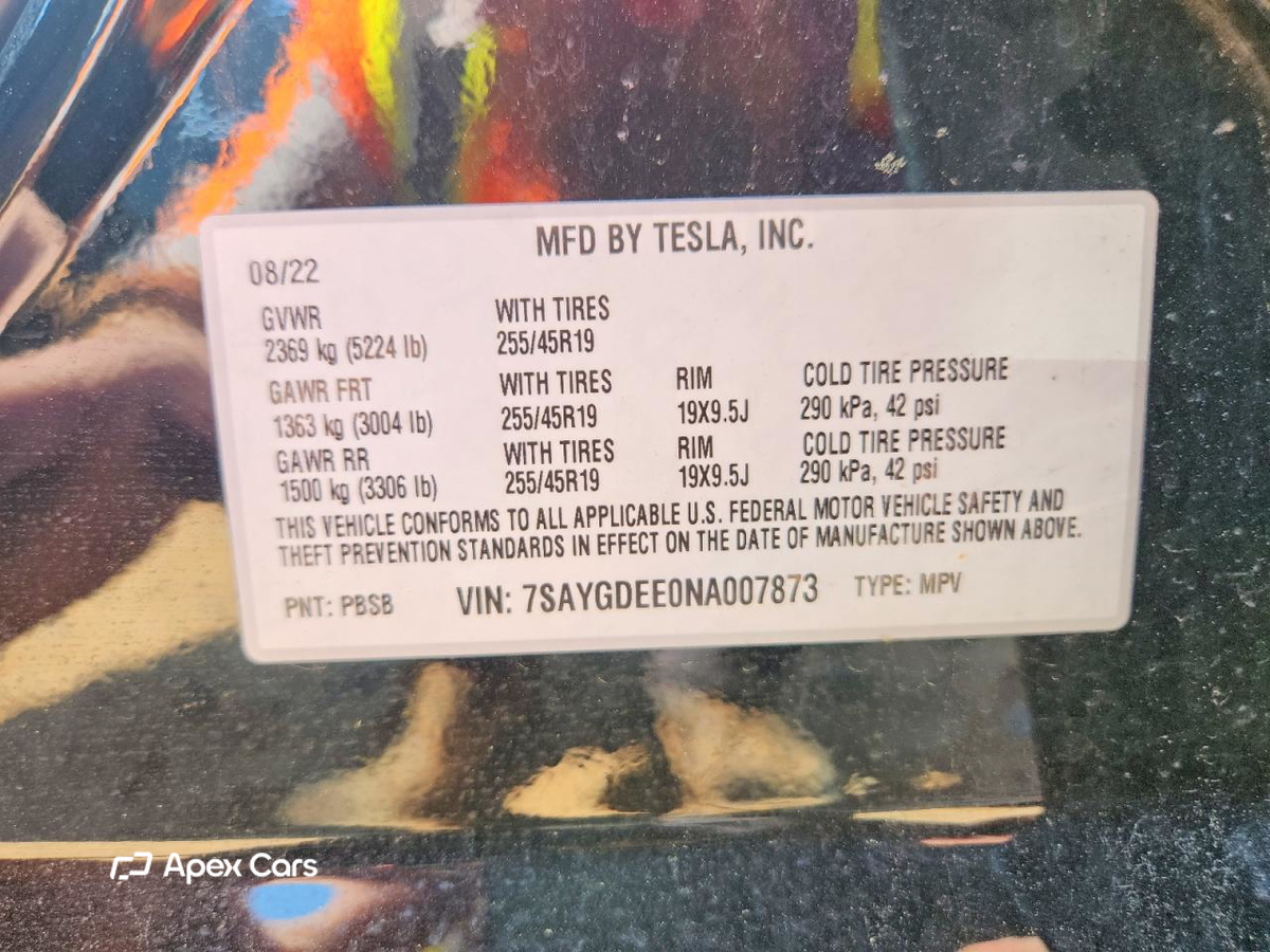 Tesla Model Y 2022