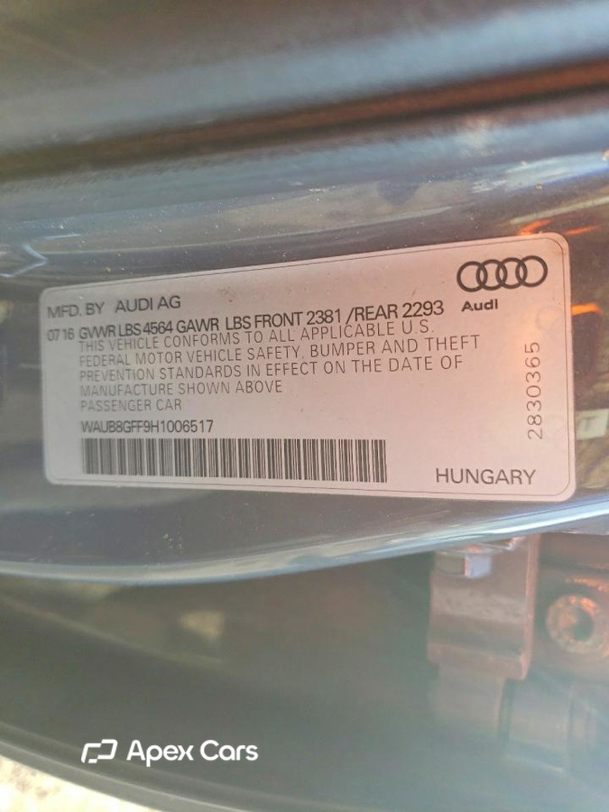 Audi A3 2017