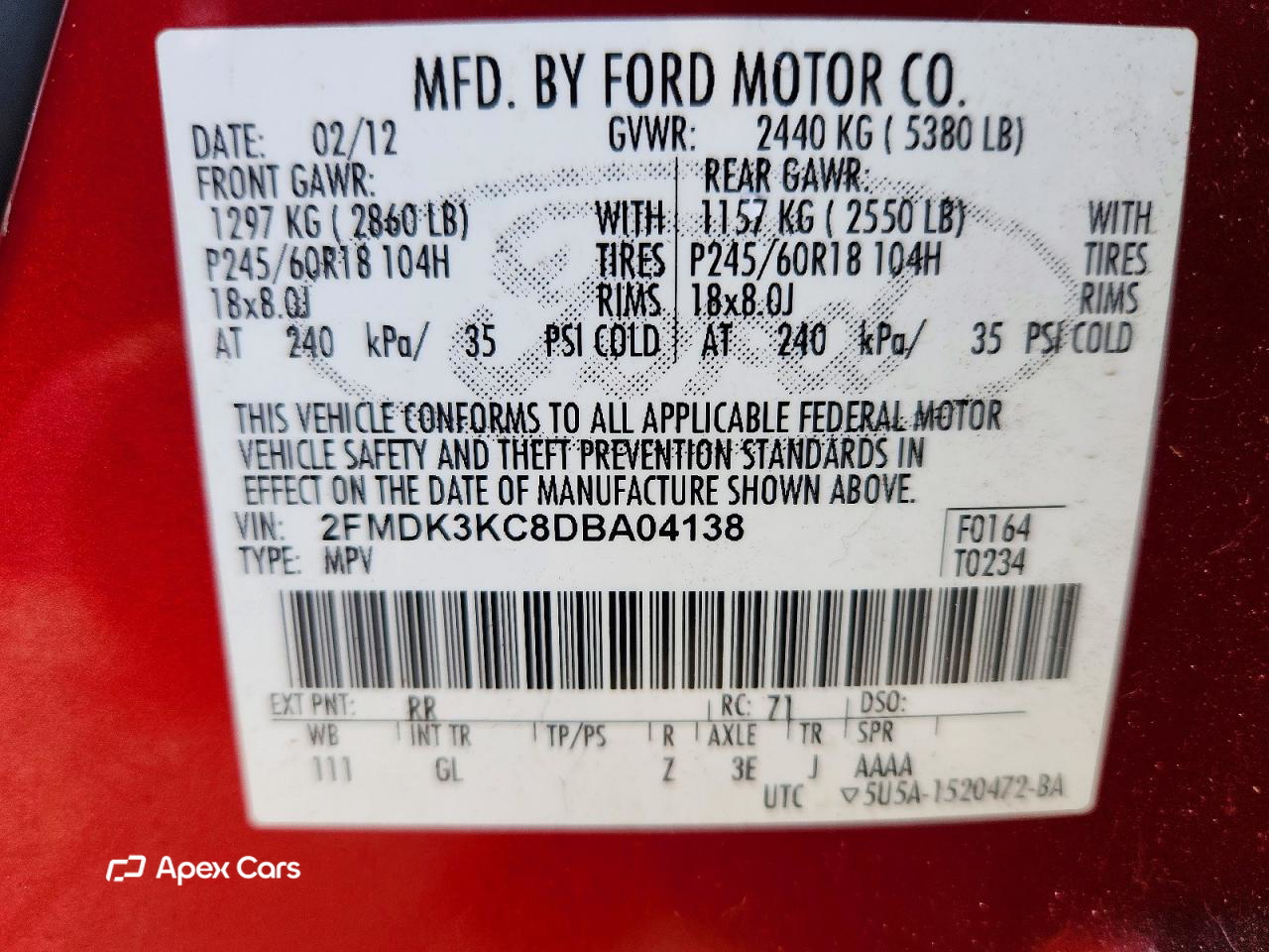 Ford Edge 2013