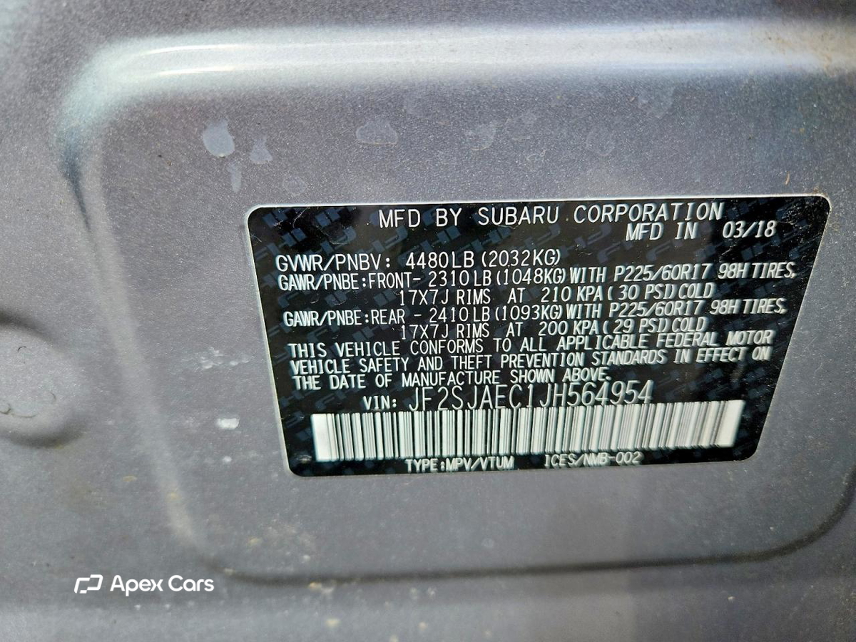 Subaru Forester 2018