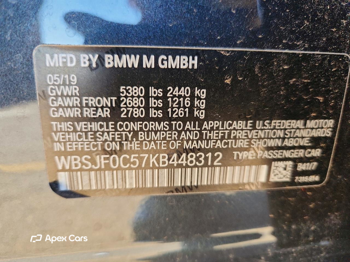 BMW M5 2019