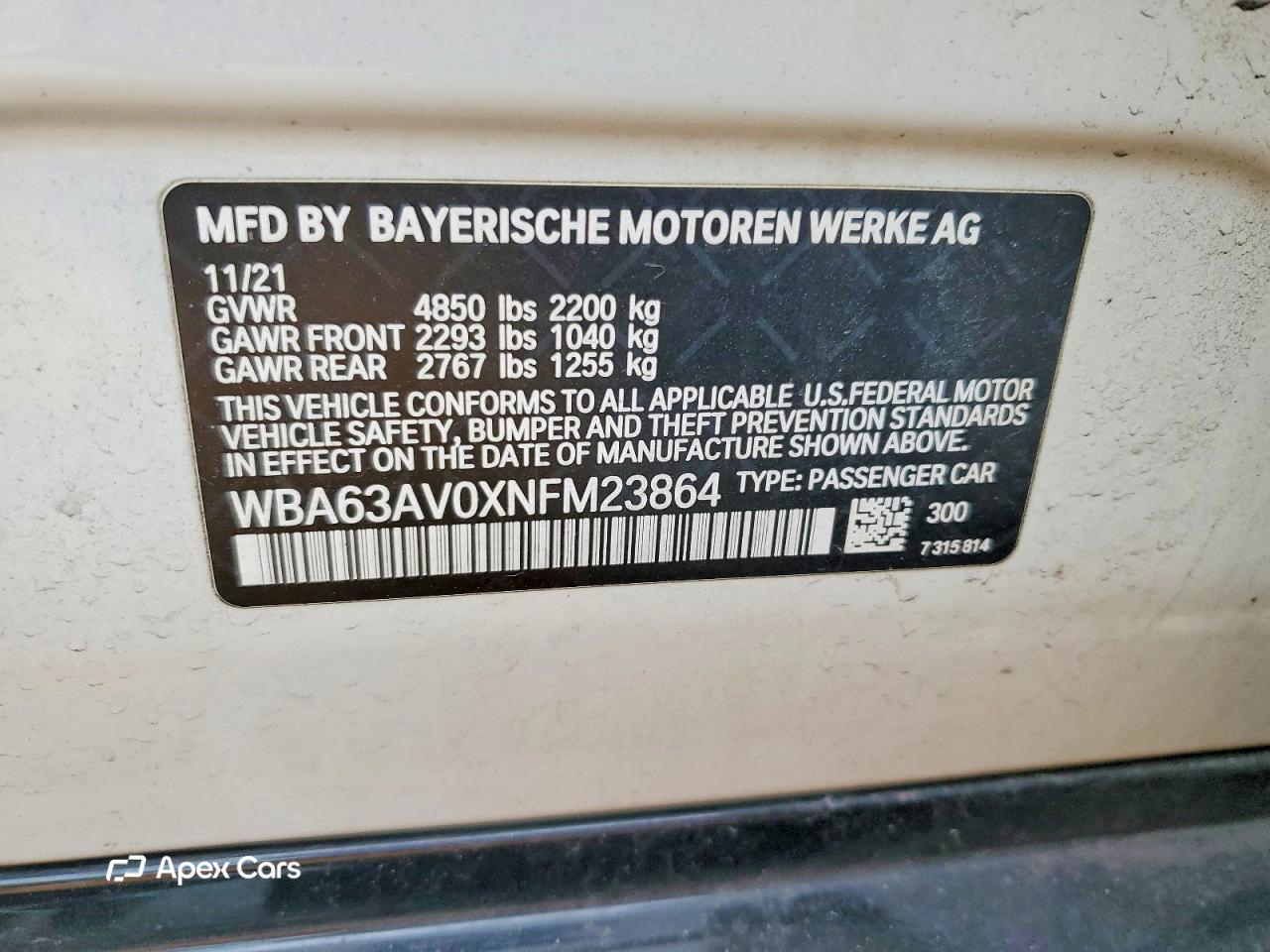 BMW Series 4 2022