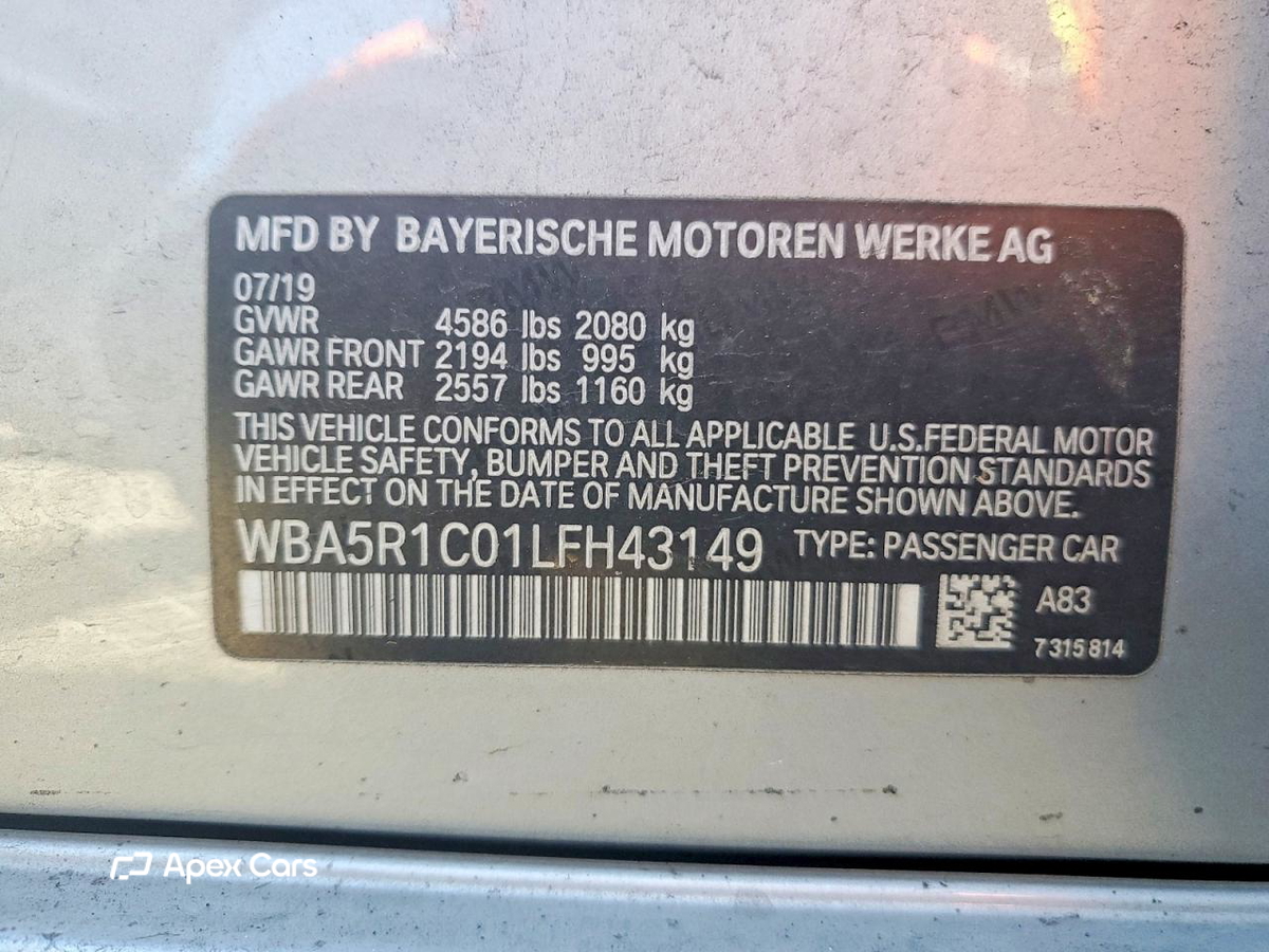 BMW Series 3 2020