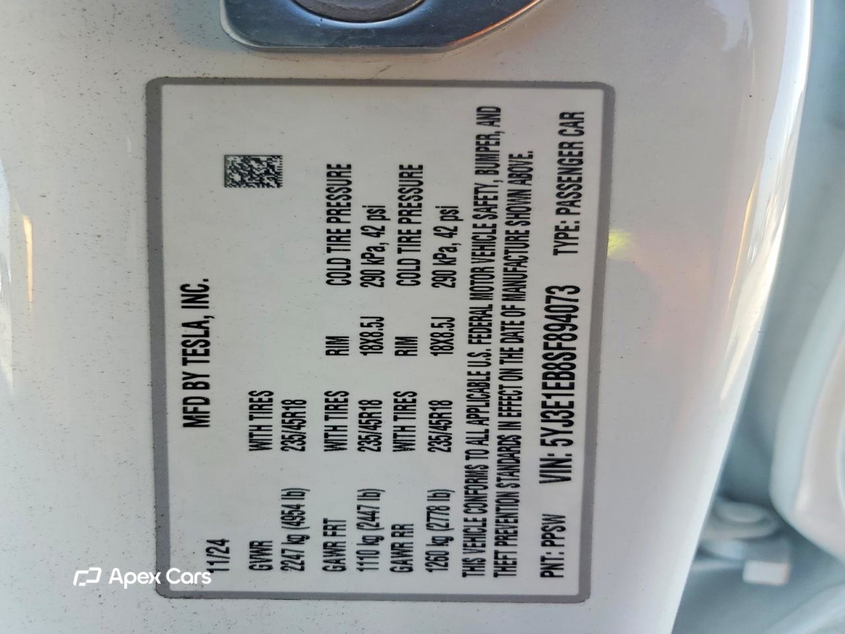 Tesla Model 3 2025