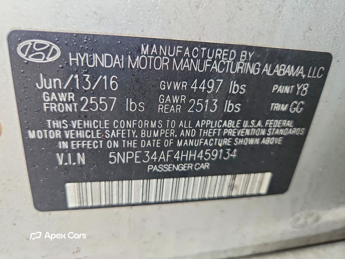 Hyundai Sonata 2017