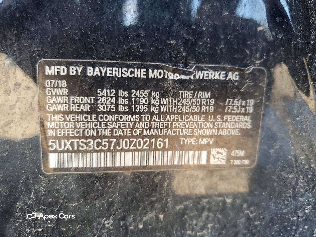 BMW X3 2018