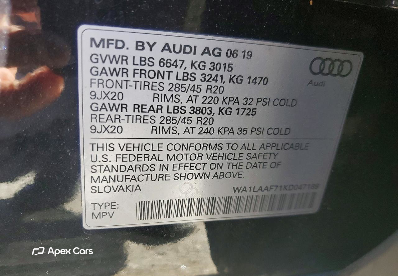 Audi Q7 2019