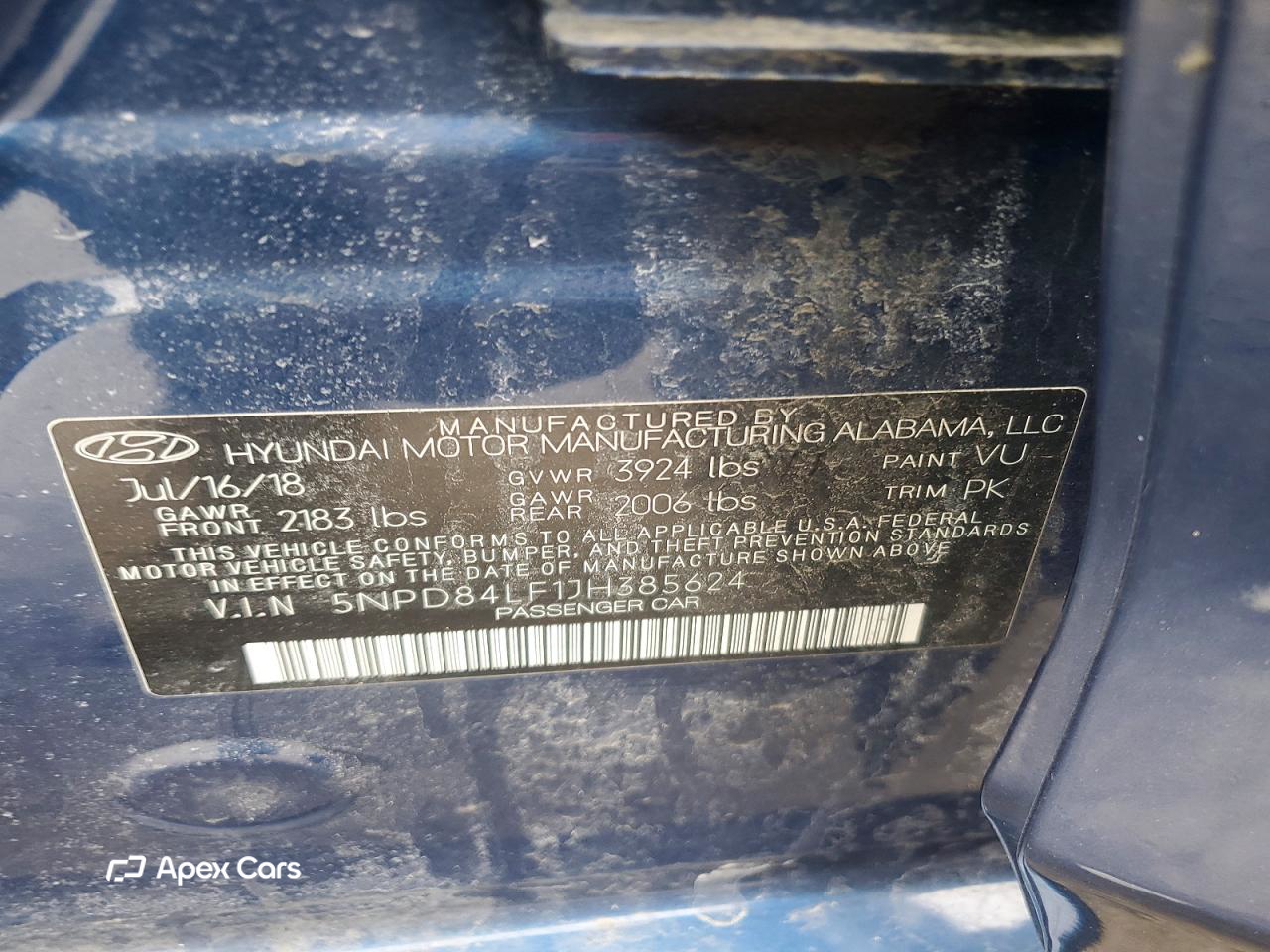 Hyundai Elantra 2018