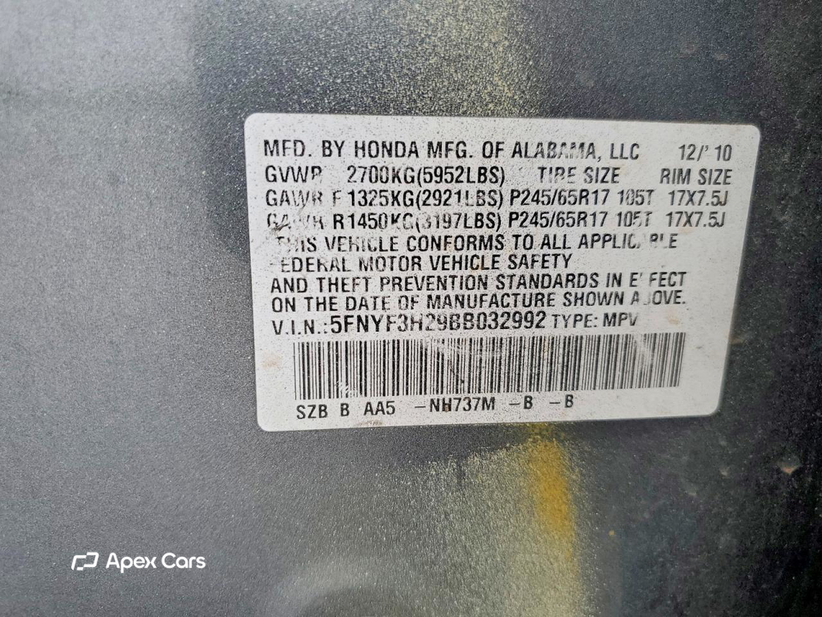Honda Pilot 2011