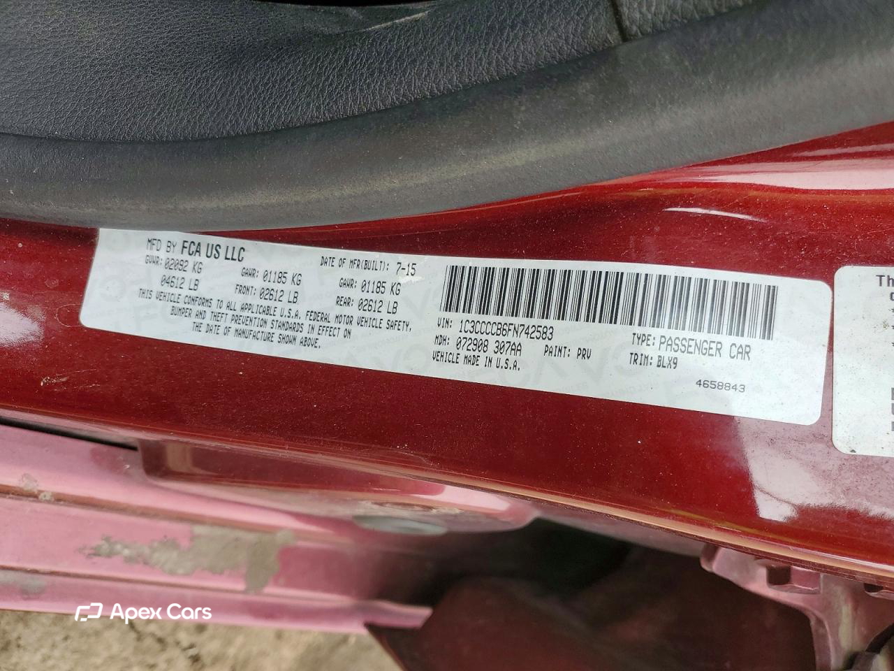 Chrysler 200 2015