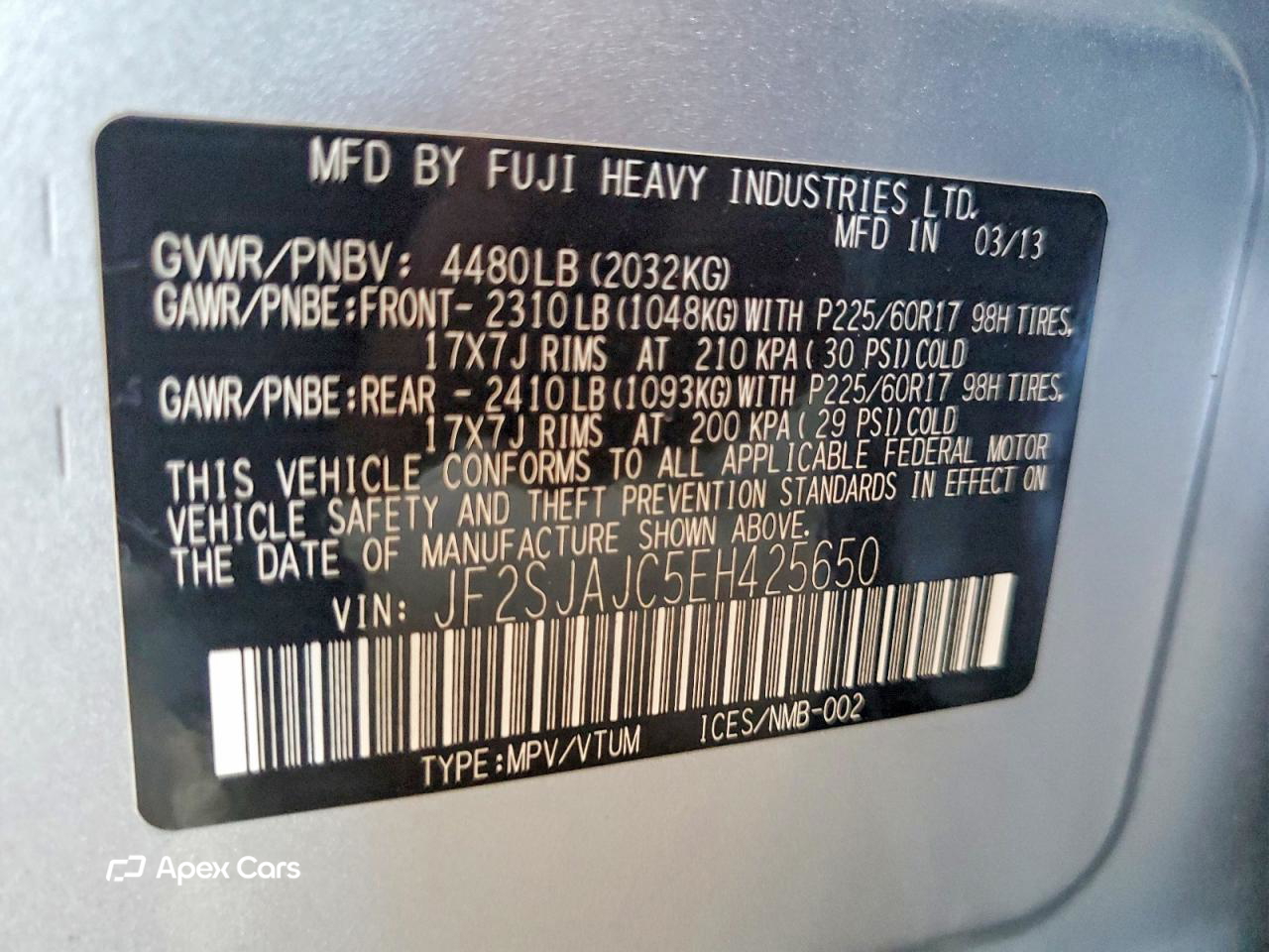 Subaru Forester 2014