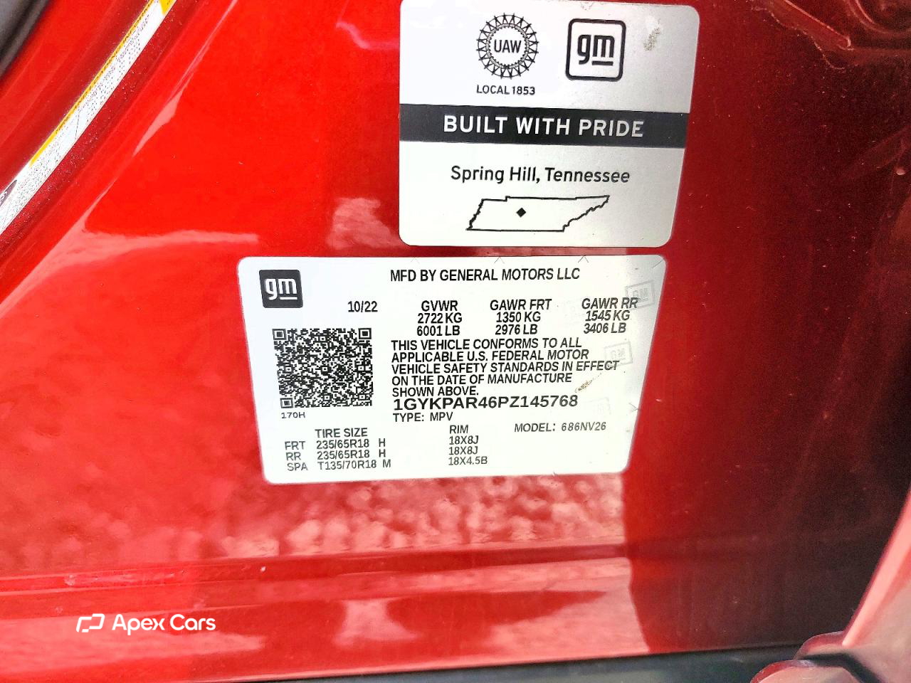 Cadillac XT6 2023