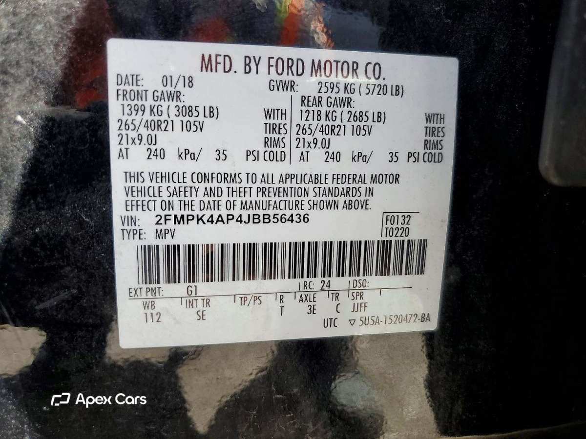 Ford Edge 2018