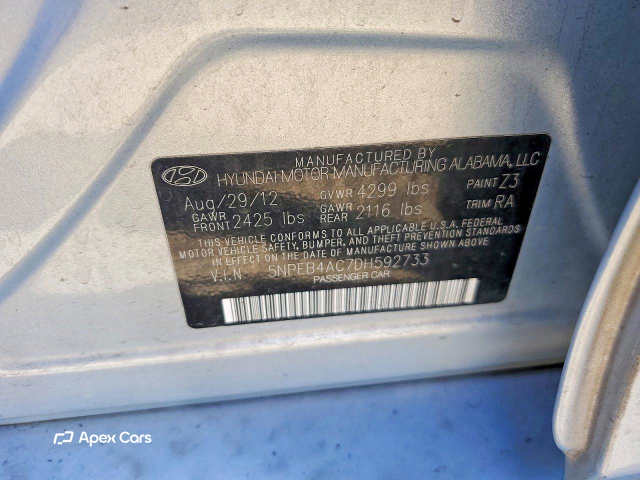 Hyundai Sonata 2013