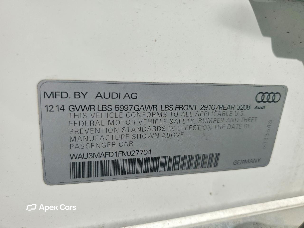 Audi A8 2015