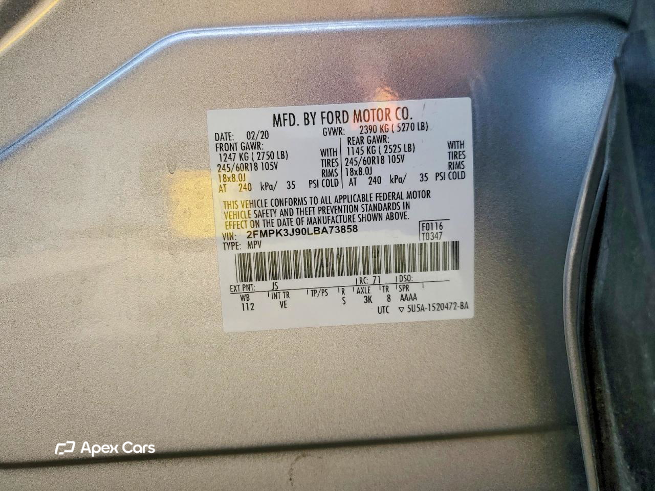 Ford Edge 2020