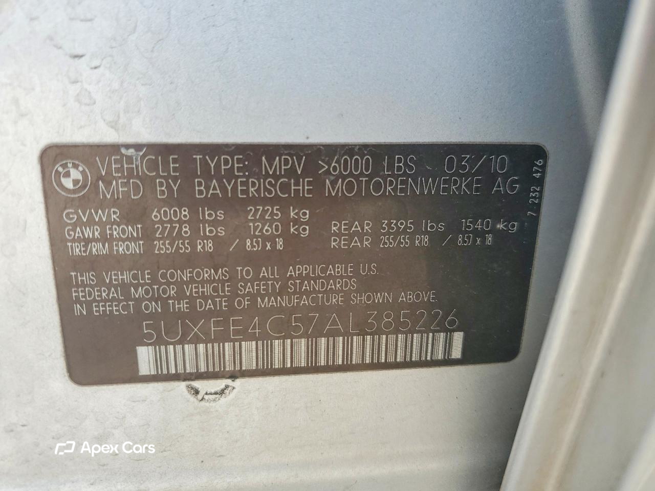BMW X5 2010